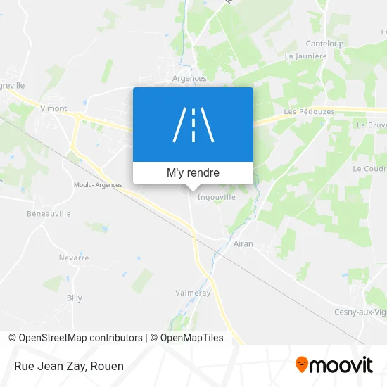 Rue Jean Zay plan