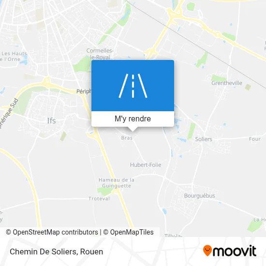 Chemin De Soliers plan