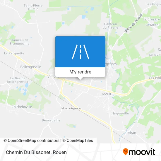 Chemin Du Bissonet plan