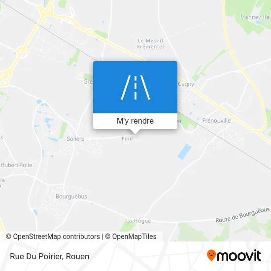 Rue Du Poirier plan