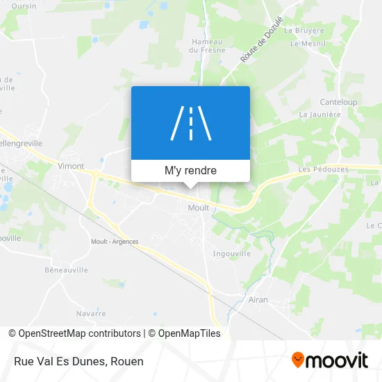 Rue Val Es Dunes plan