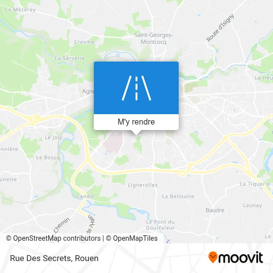 Rue Des Secrets plan
