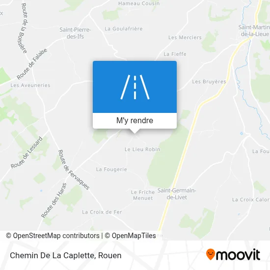 Chemin De La Caplette plan