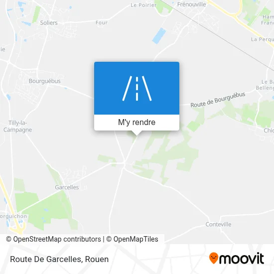 Route De Garcelles plan