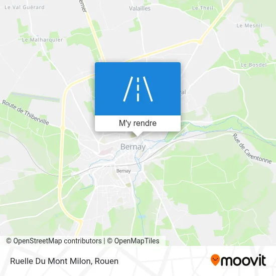 Ruelle Du Mont Milon plan