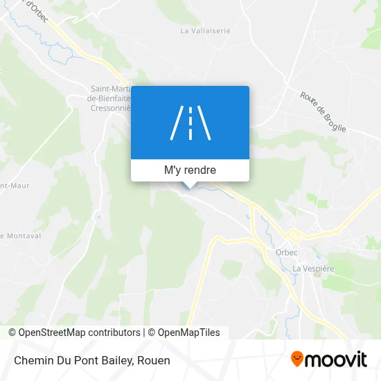 Chemin Du Pont Bailey plan