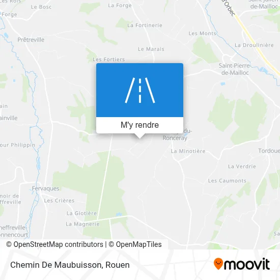 Chemin De Maubuisson plan