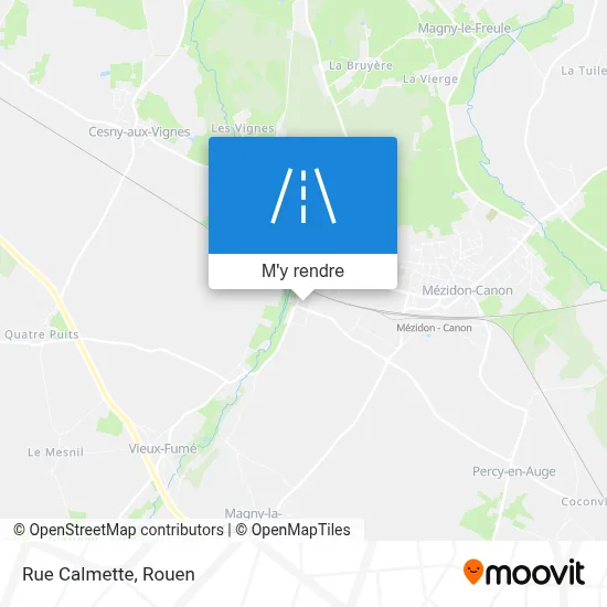 Rue Calmette plan