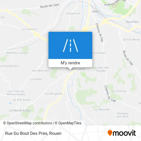 Rue Du Bout Des Prés plan