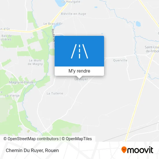 Chemin Du Ruyer plan