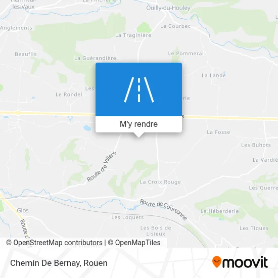 Chemin De Bernay plan