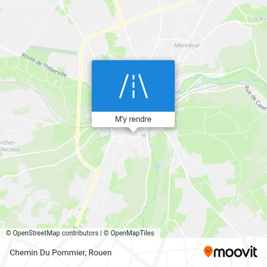 Chemin Du Pommier plan