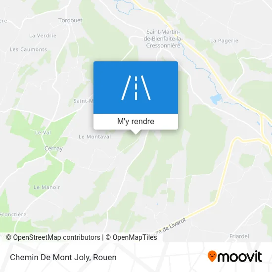 Chemin De Mont Joly plan