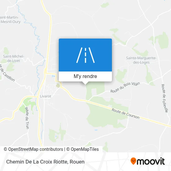 Chemin De La Croix Riotte plan
