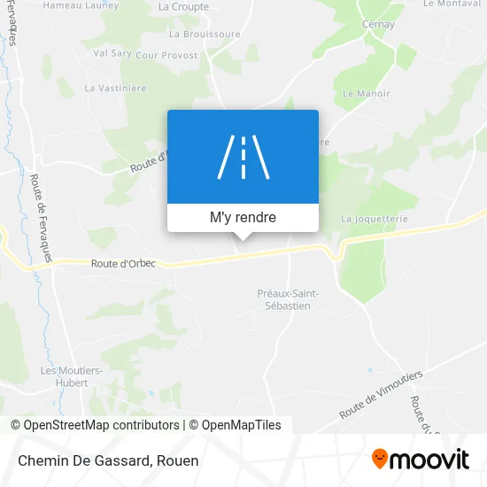 Chemin De Gassard plan