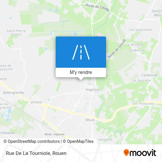 Rue De La Tourniole plan