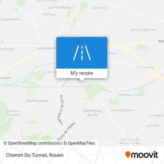 Chemin Du Tunnel plan