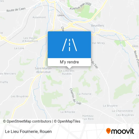 Le Lieu Fournerie plan