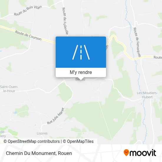 Chemin Du Monument plan