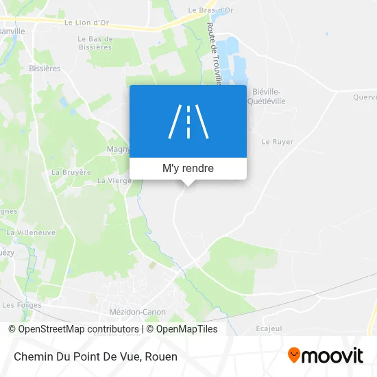 Chemin Du Point De Vue plan