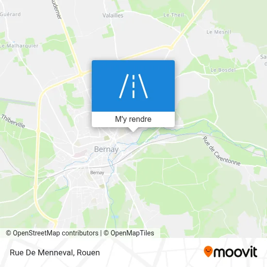 Rue De Menneval plan