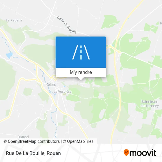 Rue De La Bouille plan