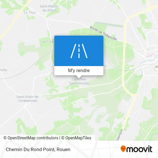 Chemin Du Rond Point plan