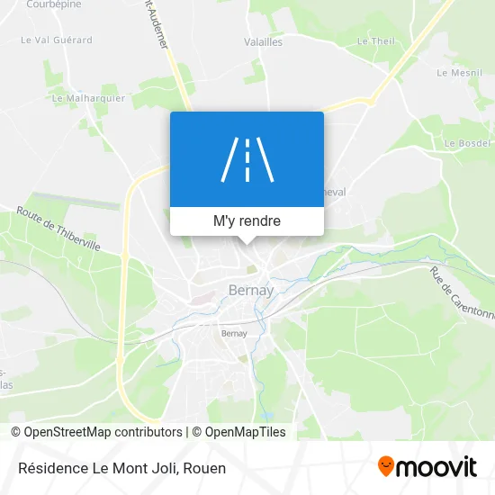 Résidence Le Mont Joli plan