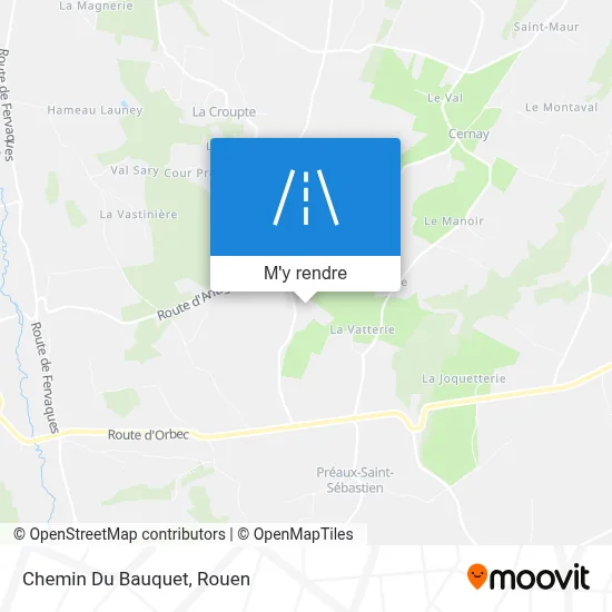 Chemin Du Bauquet plan