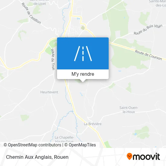 Chemin Aux Anglais plan