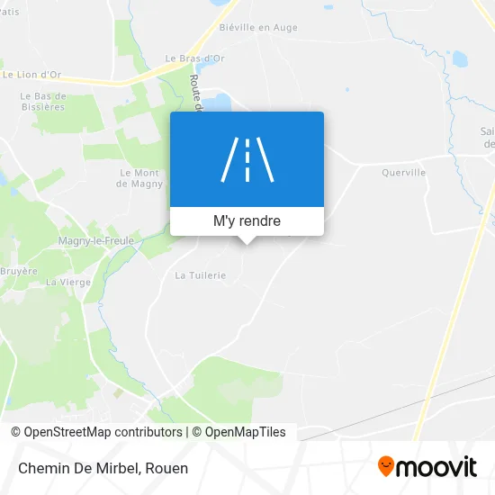 Chemin De Mirbel plan