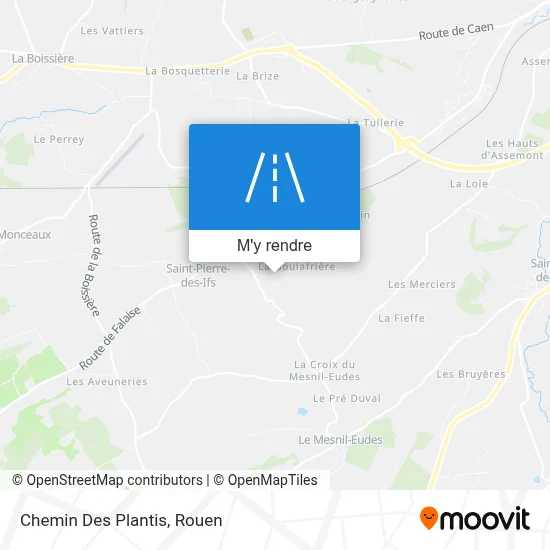Chemin Des Plantis plan