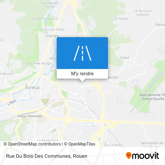 Rue Du Bois Des Communes plan