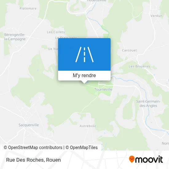 Rue Des Roches plan