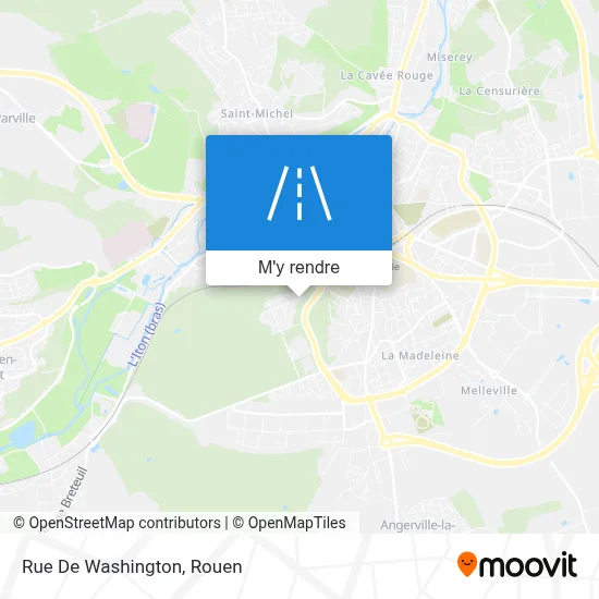 Rue De Washington plan
