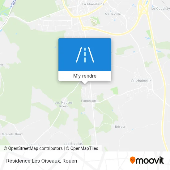 Résidence Les Oiseaux plan