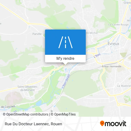 Rue Du Docteur Laennec plan