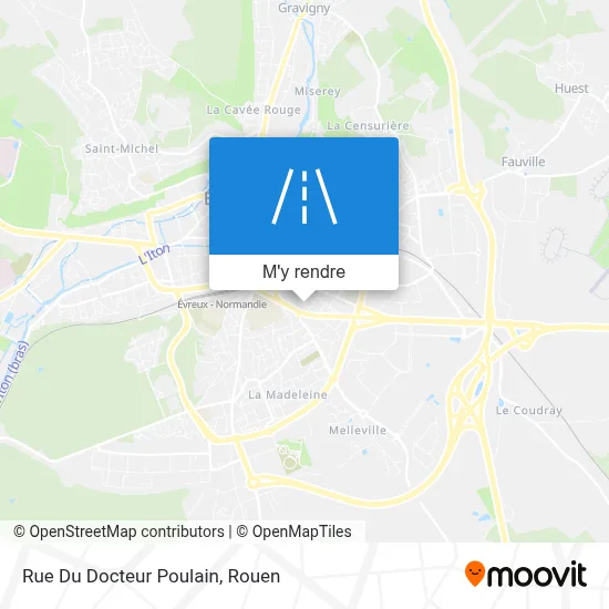 Rue Du Docteur Poulain plan