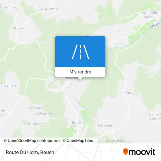 Route Du Hom plan