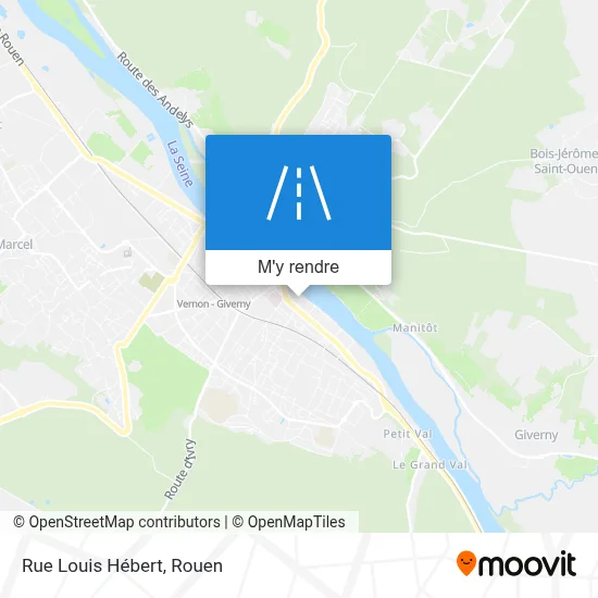 Rue Louis Hébert plan