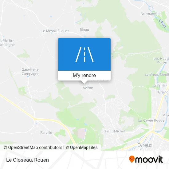Le Closeau plan