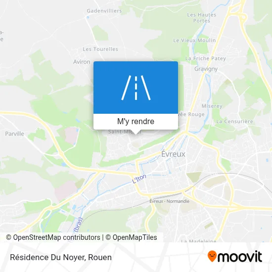 Résidence Du Noyer plan