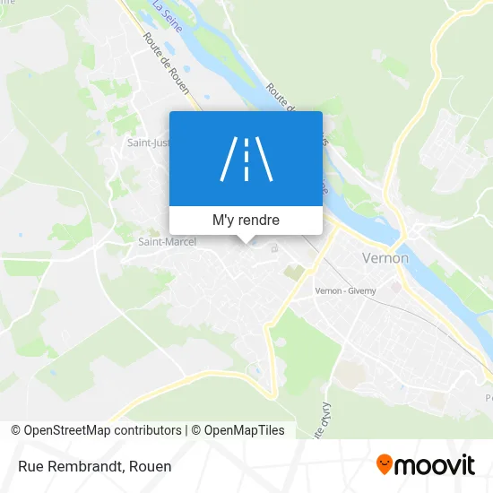 Rue Rembrandt plan