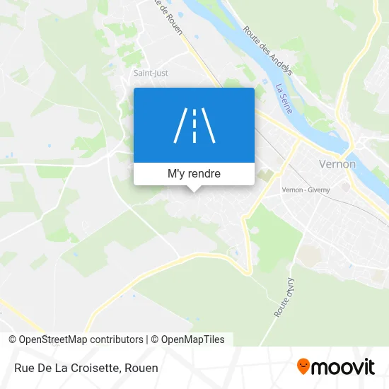 Rue De La Croisette plan