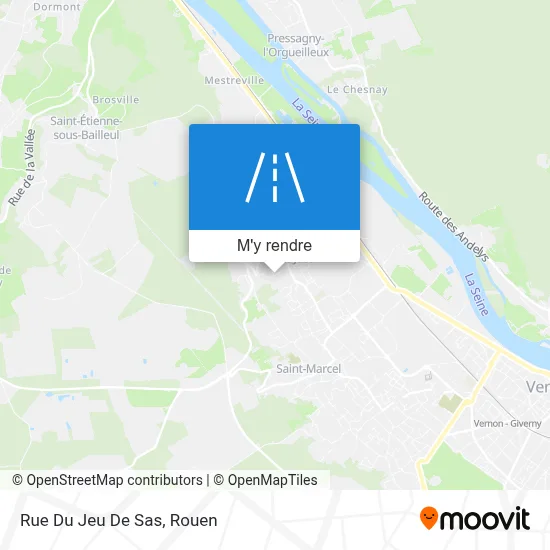 Rue Du Jeu De Sas plan