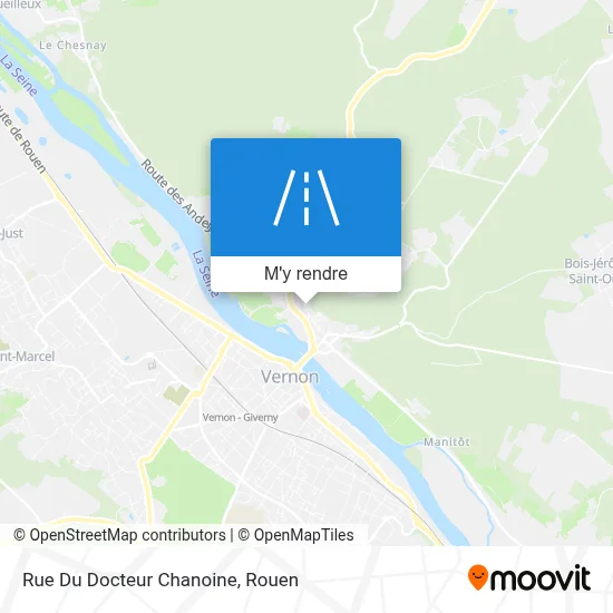 Rue Du Docteur Chanoine plan