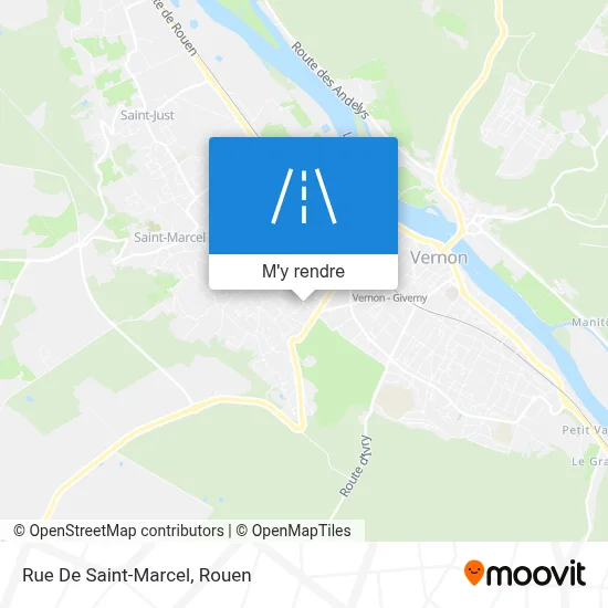 Rue De Saint-Marcel plan