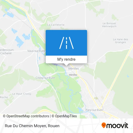 Rue Du Chemin Moyen plan