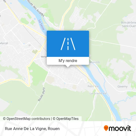 Rue Anne De La Vigne plan