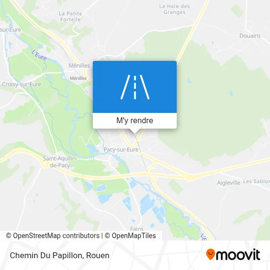 Chemin Du Papillon plan
